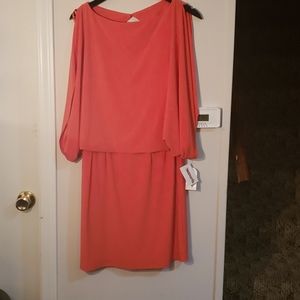 Jessica Simpson dress with wide sleeves/open back